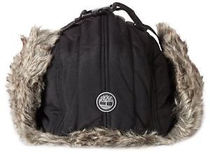 Timberland Men's Quilted Nylon Trapper, Black S/M