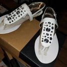 LifeStride Women's Envy Flat Sandal, White