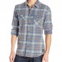 Quiksilver Men's Sharkaddict Long Sleeve Shirt, Shark Addict Federal Blue, XL
