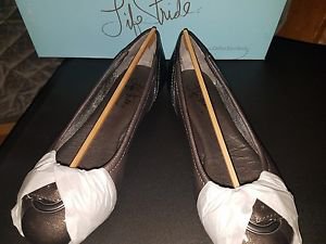 LifeStride Women's Nero Metallic Ballet Flat Size 5.5