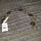 STEVE MADDEN AN Smoke Women's Belt Size S/M or M/L. Plz choose SIZE