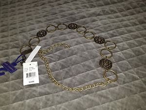 STEVE MADDEN AN Smoke Women's Belt Size S/M or M/L. Plz choose SIZE