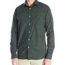 Benson Men's Marvin One Pocket Woven Shirt, Green Dot, Medium