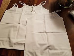 Pink House Girls 3 Piece Seamless Jersey Tank Top X3 White Size 7-16