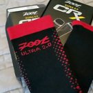 Zoot Sports Mens Ultra 2.0 CRX Calf Sleeve, Black/Zoot Red, 3