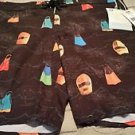 Reef Men's Salty Boardshort, Black, 33