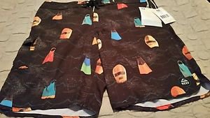 Reef Men's Salty Boardshort, Black, 33