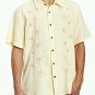 Toes on the Nose Men's Coaster Short Sleeve Woven Shirt, Papaya, Large