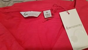 Ripe Maternity Women's Maternity and Nursing Ballet Wrap Shirt, Strawberry