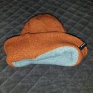 Spacecraft Offender Stripe Beanie, Dark Orange, One Size