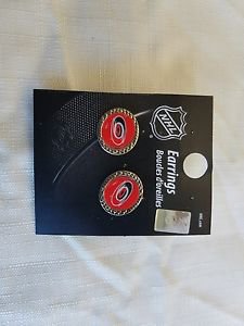 Carolina Hurricanes NHL Logo Stud Charm Earring New