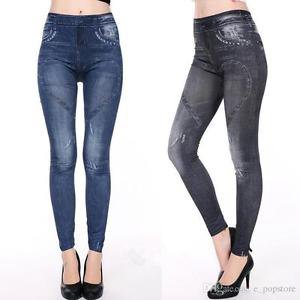 New Fashion Shape Pants Jeans Printed Leggings