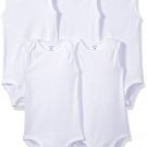 Carter's Unisex Baby White Multi-Pack Bodysuits 126g386, 24 Months
