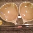 NWT Fashion Forms NuBra Backless Ultra Lite Bra Cup Size D (MC846) Nude