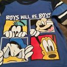 Disney Toddler Boys' Mickey Mouse 2-Piece Set, Blue, 3T & 2T (choose)