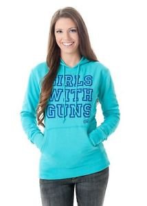 GWG- Girls With Guns Basic Pullover Hoodie, X-Large, Green