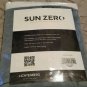Sun Zero Easton Blackout Curtain Panel, 40 x 63 Inch, Solid, Mineral
