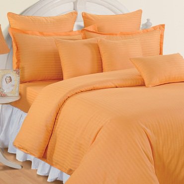 1000 TC EGYPTIAN COTTON MANGO PULP STRIPED DOUBLE BED SHEET SET