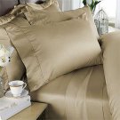 1000 TC EGYPTIAN COTTON  KING SIZE SOLID BED SHEET SET