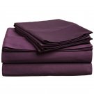 1000 TC EGYPTIAN COTTON  KING SIZE SOLID BED SHEET SET