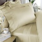1000 TC EGYPTIAN COTTON  KING SIZE SOLID BED SHEET SET