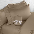 1000 TC EGYPTIAN COTTON  KING SIZE SOLID BED SHEET SET