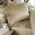 1000 TC EGYPTIAN COTTON  SOLID QUEEN SIZE BED SHEET SET