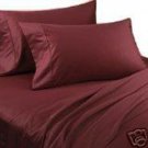 1000 TC EGYPTIAN COTTON  SOLID QUEEN SIZE BED SHEET SET