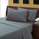 1000 TC EGYPTIAN COTTON  SOLID QUEEN SIZE BED SHEET SET
