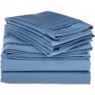 1000 TC EGYPTIAN COTTON  SOLID QUEEN SIZE BED SHEET SET