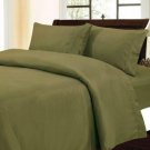 1000 TC EGYPTIAN COTTON  SOLID QUEEN SIZE BED SHEET SET