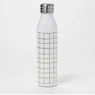 20oz Venti Heat Transfer Stainless Steel Portable Water Bottle Gold/White 20oz Venti Heat Transfer Stainless Steel Portable Water Bottle Gold/White