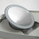 Shine Bright Light-Up Makeup Mirror Magnetic Base USB Rechargeable Grey