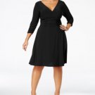 NY Collection Plus Size Ruched A-Line Dress NY Collection Plus Size Ruched A-Line Dress
