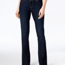 Style Co Curvy-fit Modern Bootcut Jeans Marine Wash 16S Lower Rise Blue
