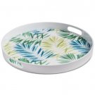 Martha Stewart Collection Melamine Round Serve Tray