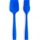 Art & Cook Silicone Spatula & Basting Brush, Set of 2 Orange Art & Cook Silicone Spatula & Basting Brush, Set of 2 Orange