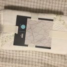 Martha Stewart Collection Floral Embroidered Geo Standard Sham Cover Whte