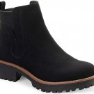 Sun + Stone Womens Kandy Micro Booties Black 6M