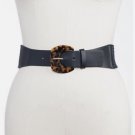 INC International Concepts Women's Black Stretch Belt - L / XL INC International Concepts Women's Black Stretch Belt - L / XL