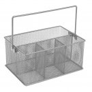 Mind Reader Metal Mesh Basket With Handle Mind Reader Metal Mesh Basket With Handle