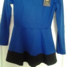 Stanzino Women's Tunic Coloblock Long Sleeve Round Neck Medium Stanzino Women's Tunic Coloblock Long Sleeve Round Neck Medium
