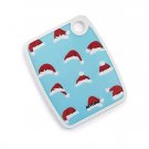 Art & Cook Holiday Print Cutting Board (Santa Hat)