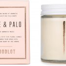 Woodlot Rose + Palo Santo Candle  Jar Soy & Coconut Wax Floral Scent with  Oils, 8 Oz