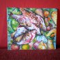 Impressionist still life - Fish. Original oil painting, kitchen artwork, wall decor, wall art