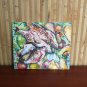 Impressionist still life - Fish. Original oil painting, kitchen artwork, wall decor, wall art