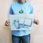 Still life, original watercolor painting, kitchen wall decor, bookshelf painting Cup and book