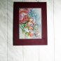 Original watercolour painting, peonies flowers, original artwork, floral wall art