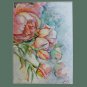 Original watercolour painting, peonies flowers, original artwork, floral wall art