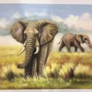 Simple modern Hand painted oil painting on canvas"Elephant"60x90CM (23.6"x35.4")Unframed-01 Simple modern Hand painted oil painting on canvas"Elephant"60x90CM (23.6"x35.4")Unframed-01